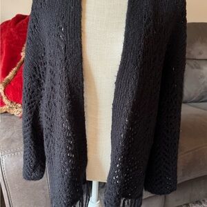 Kimchi Blue Black Knit Cardigan